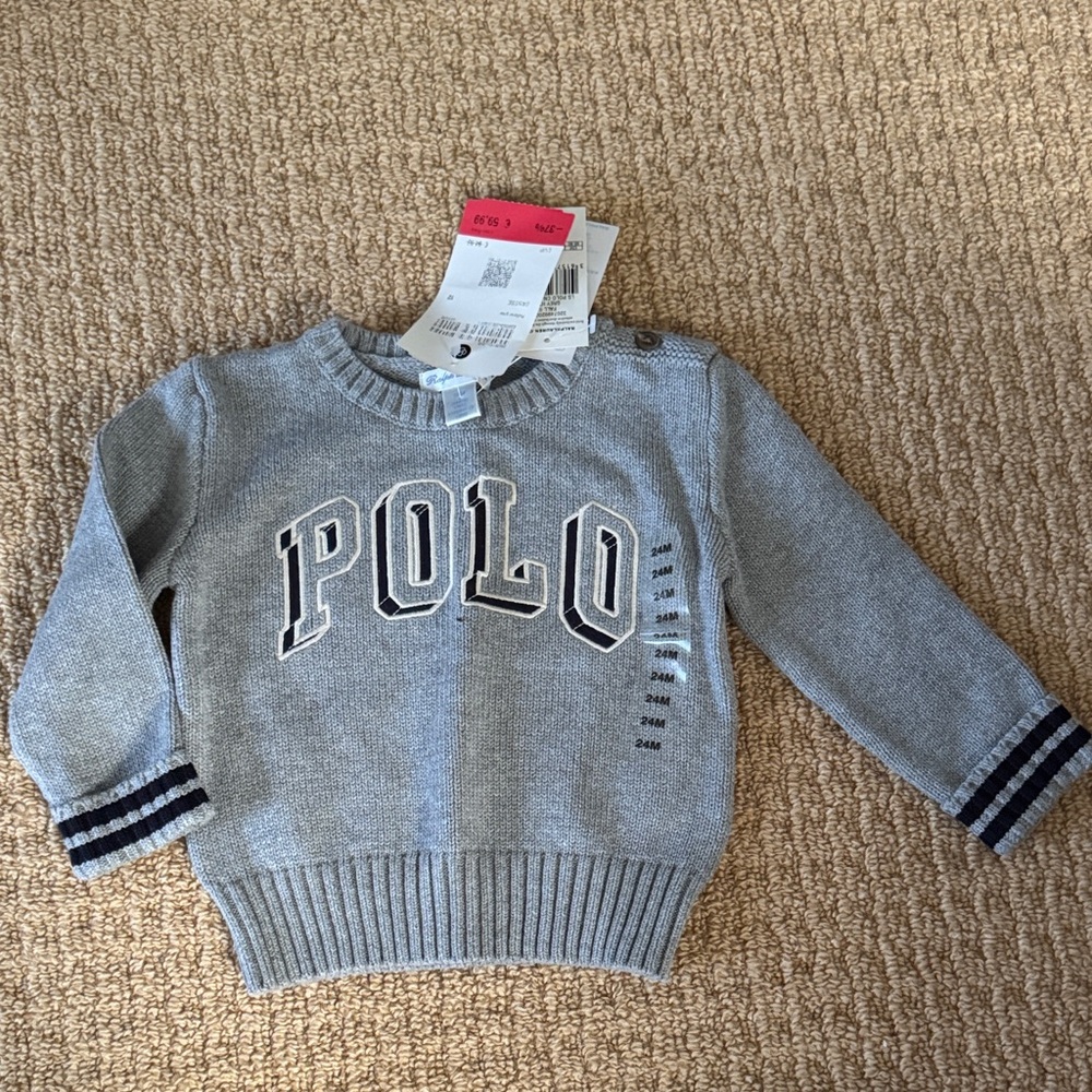 Kids Polo Sweater